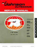 1978 Johnson 4HP outboards Service Manual