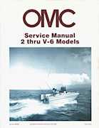 1983 Johnson/Evinrude 2 thru V-6 outboards Service Repair Manual P/N 393765