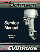 1988 Johnson Evinrude "CC" 9.9 thru 30 Service Manual, P/N 507660