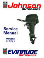 1991 Johnson/Evinrude EI Outboards 2.3 thru 8 Service Manual