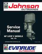 1992 Johnson Evinrude "EN" 60 deg Loop V Service Manual, P/N 508146