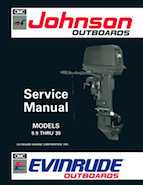 1992 Johnson Evinrude "EN" 9.9 thru 30 Service Manual, P/N 508142