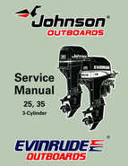 1997 Johnson/Evinrude EU 25, 35 HP 3-Cylinder outboards Service Manual
