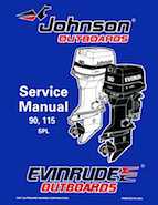 1998 Johnson Evinrude "EC" 90, 115 SPL Service Manual, P/N 520209