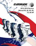 2012 2013 2014 Evinrude E-TEC 40 50 60 75 90 HP Outboard Repair Service Manual