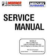 1998 Mercury 9.9/15HP 4-stroke outboards factory service manual