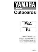 Yamaha Marine Outboards F4A/F4 Factory Service Manual