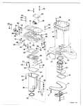 1994 200 - E200TXARC Exhaust Housing parts diagram