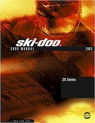 2003 Ski-Doo ZX Series Factory Shop Manual