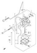 2003-2010 Suzuki DF 4 Carburetor parts diagram