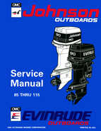 1994 Johnson/Evinrude "ER" CV 85 thru 115 outboards Service Manual