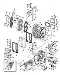1971 40 - 40102G Cylinder & Crankcase parts diagram