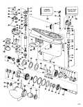 1976 135 - 135643G Gearcase parts diagram