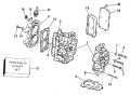 1976 4 - 4606M Cylinder & Crankcase parts diagram