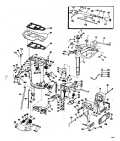 1976 40 - 40605R Exhaust Housing parts diagram