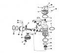 1976 85 - 85699G Crankshaft & Piston parts diagram
