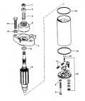 1977 15 - 15705M Starter Motor parts diagram