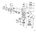 1981 70 - E70TLCIM Crankshaft & Piston parts diagram