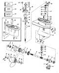 1981 9.90 - E10SELCID Gearcase parts diagram