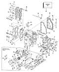 1984 50 - E50TELCRM Cylinder & Crankcase parts diagram