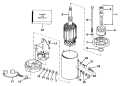 1986 120 - E120TXCDC Electric Starter American Bosch SM47309 parts diagram