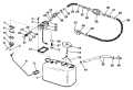 1986 140 - E140TLCDC Fuel Tank parts diagram