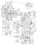 1986 140 - E140TLCDC Midsection parts diagram