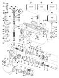 1986 65 - E65WMLCDR Gearcase parts diagram