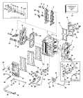 1986 9.90 - E10ECDB Cylinder & Crankcase parts diagram