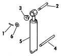 1988 40 - E40RCCS Tilt Aid Cylinder parts diagram