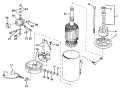 1990 115 - E115MLESB Electric Starter & Solenoid parts diagram