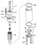 1991 9.90 - TE10RELEIR Starter Motor parts diagram