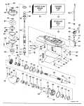 1995 40 - E40TELEOD Gearcase parts diagram