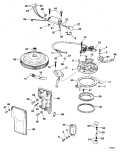 1995 40 - E40TELEOD Ignition System 25 & 40 Rope Start parts diagram