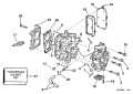 1997 4 - E4REUC Cylinder & Crankcase parts diagram