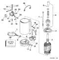 1997 40 - BJ40EEUC Electric Starter & Solenoid parts diagram