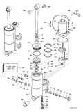 1997 40 - HE40REUC Power Trim/Tilt parts diagram