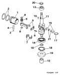 1997 5 - BE5DREUC Crankshaft & Piston parts diagram