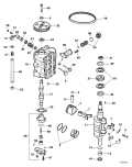1997 9.90 - HE10FTEUR Cylinder Head & Crankshaft parts diagram