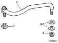 1997 9.90 - HE10FTLEUR Steering Link Kit parts diagram