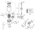 2000 100 - E100WPLSSR Commercial, Elec. Start, TNT, 20 IN. shaft Electric Starter & Solenoid parts diagram