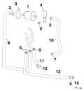 AA Models 75 - E75DSLAAA Fuel Filter parts diagram