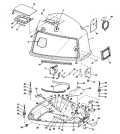 1982 115 - J115MLCNB Motor Cover Johnson parts diagram