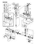 1982 15 - J15ECNC Gearcase parts diagram