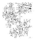 1982 25 - J25ECNE Exhaust Housing Rope Start only parts diagram