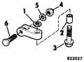1982 75 - J75ECNB Steering Bolt and Clevis Assembly Kit parts diagram