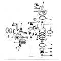 1983 90 - J90TLCTE Crankshaft & Piston parts diagram