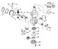 1983 55 - J55RSLN-2 Crankshaft & Piston parts diagram