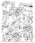 1983 9.90 - J10RLCTC Exhaust Housing9.9C Models,15 Rope R Models parts diagram