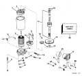 1995 150 - J150NXEOM Electric Starter & Solenoid parts diagram